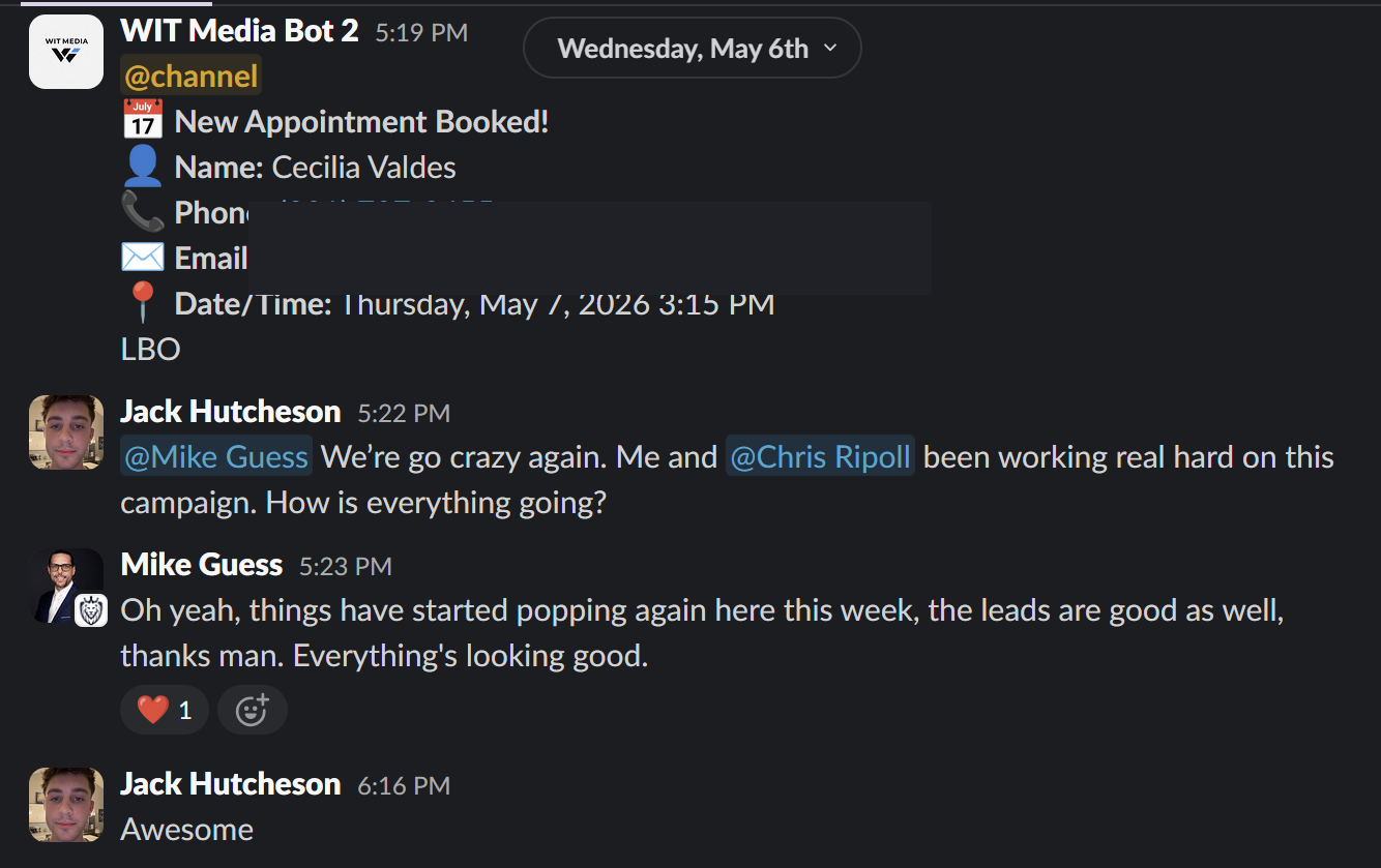 Mike Guess Slack testimonial